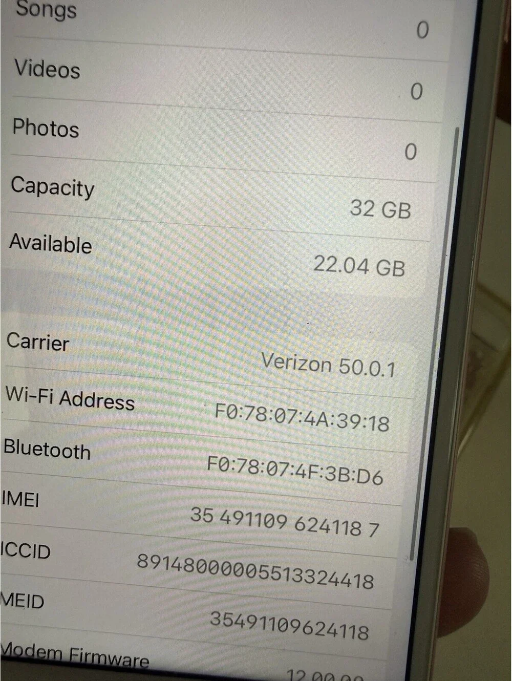 Apple iPhone 7 - 32GB - Rose Gold (Unlocked) A1660